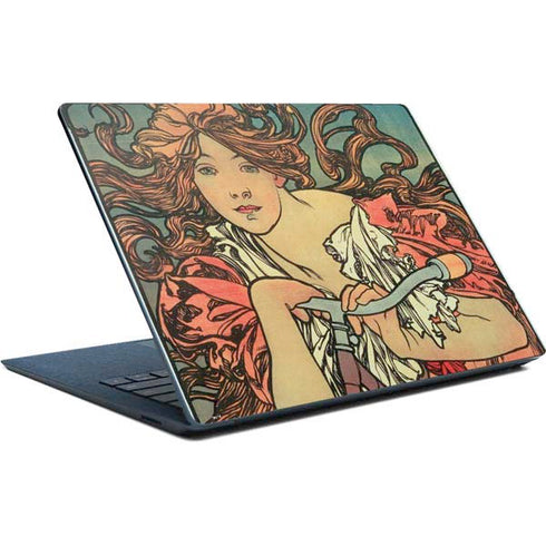 Alphonse Mucha Cycles Perfecta Surface Laptop Skin